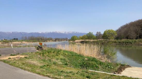 2024/04/14 09:20/最上川桜遊覧3日目    令和6年4月14日(日)