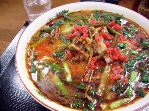 2010/04/06 23:38/「さかえや本店」の「満州にらラーメン」にやみつき