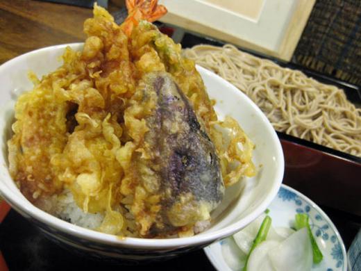 2010/05/31 22:00/天丼&もりそば「嘉司屋」を2倍楽しむ