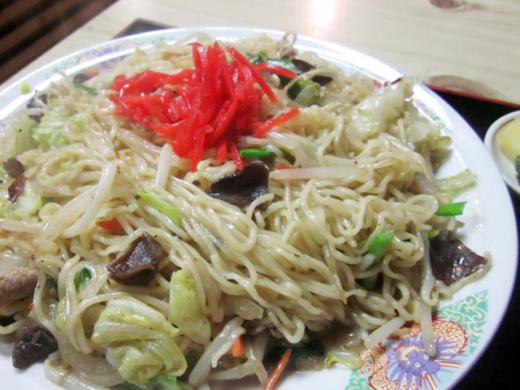 2011/03/10 22:19/【かね山】焼きラーメン大盛り!|花巻市西大通り