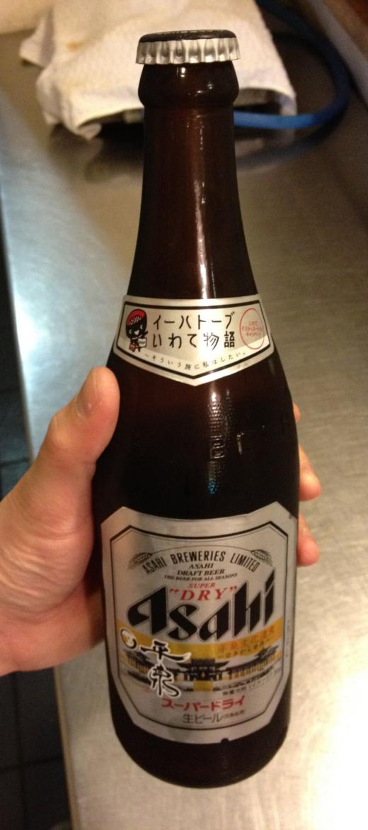2012/04/03 19:12/●スーパードライもいわてDC仕様になってます♪