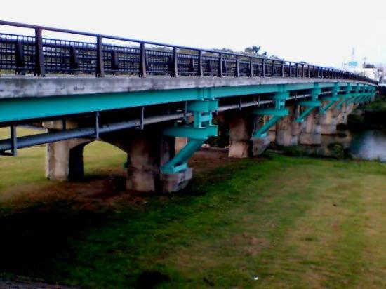 2011/10/07 06:42/朝の松川橋。