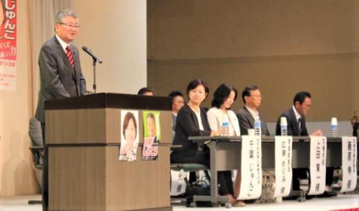 2023/07/21 16:15/「危機管理」なんて、クソくらえ…上田市長が災害警戒本部の開設中に選挙応援!!??