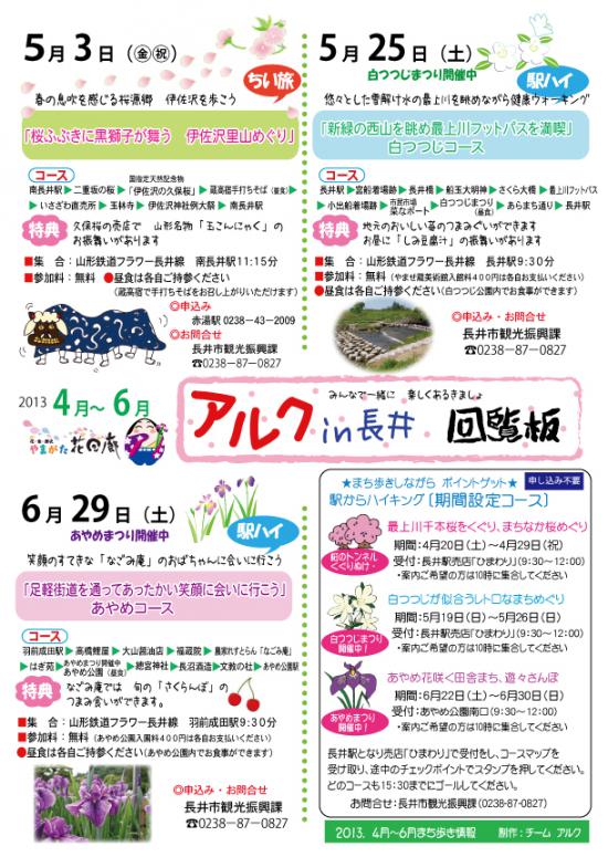 2013/04/20 14:30/【楽しくあるきましょ〜アルク&さくら通信+゜*】
