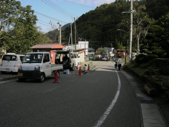 2011/10/12 16:20/道路工事