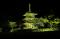 「安久津八幡神社三重塔 期間限定ライトアップ」画像