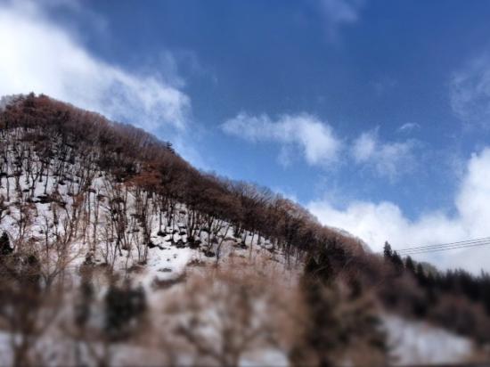 2012/03/24 15:10/雪、だんだん融けてきました。