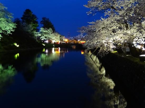 2018-4-17 夜桜：2018/04/17 20:25
