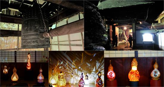 2022/12/26 14:53/西蓮寺 除夜の鐘とひょうたんランプで迎えるお正月